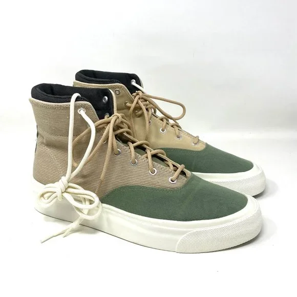 💖MEGA SALE💖Converse Men 169640C SKID GRIP HI Safari Biscotti Green  Sneaker - Picture 3 of 8